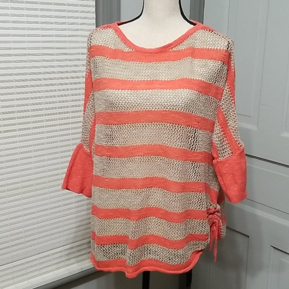 Lane Bryant Sweaters - Lane Bryant Open Stitched Cinch Side Sweater